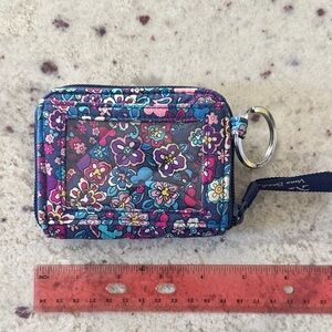 Vera Bradley Blue and Pink Disney ID Holder